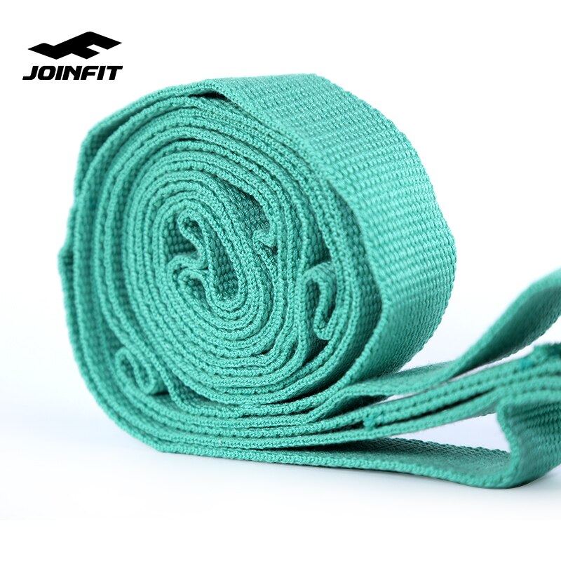 JOINFIT Yogaband 1.8M - 100% Bomull - Flexibilitetsträning och Pilates