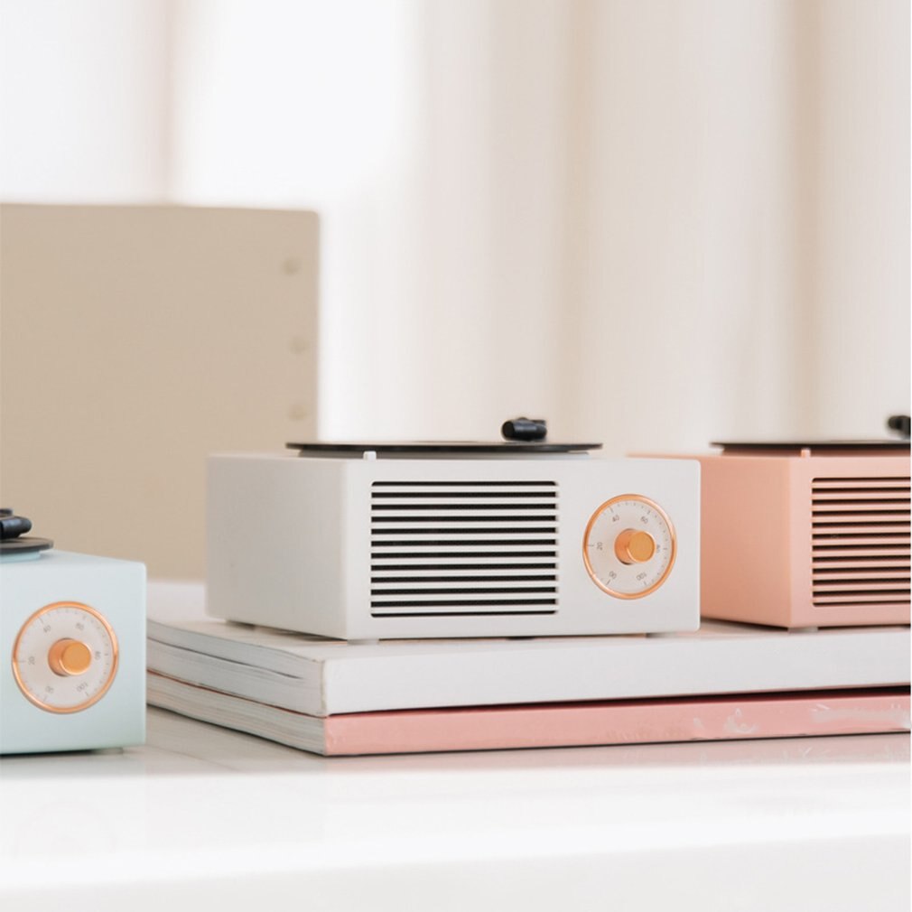 Vinyl Platenspeler Speaker Draadloze Draagbare Mini Staal Retro Atomic Speaker Radio Cassette Recorder