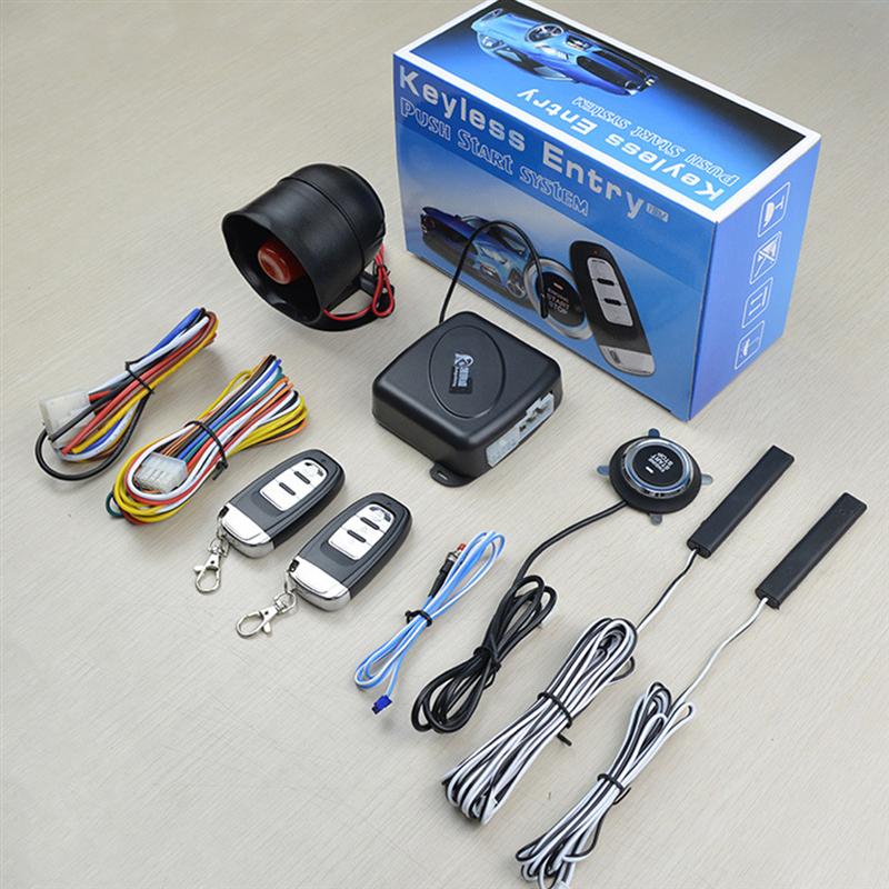 12V General Motors Key Activated Keyless Access Ignition Preheating System Remote Starter for Car Vehicle