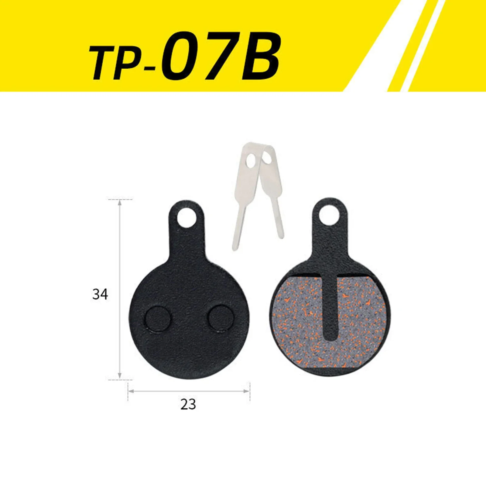 Bicycle Disc Brake Pads 1 pair For M446 355 395 BB5 Parts Replacement TP-01B TP-01D TP-01E Convenient Practical Mtb Parts: VIOLET/紫罗兰