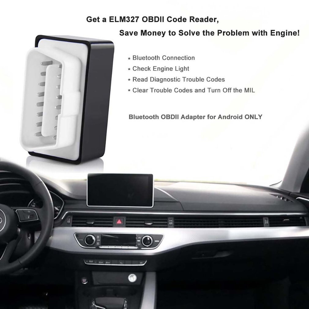 OBD2 Valise Diagnostic Auto Francais En 10+ Langues, Bluetooth ELM327 Diagnostic Voiture Compatible Avec Plusieurs Modèles De Véhicules Et Protocoles, OBD2 Connexion Bluetooth Pour Android, Apple