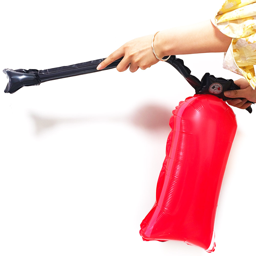 Firefighter Theme Balloon Flame Balloons Inflatable Axe Fire Hydrant Fire Extinguisher Balloon Fireman Birthday Party Decoration