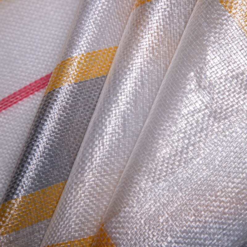 Persianas enrollables de granja, lona protectora contra el frío, mantiene el calor, paño impermeable a prueba de viento y lluvia, protector solar Anti-UV: Golden-Silver