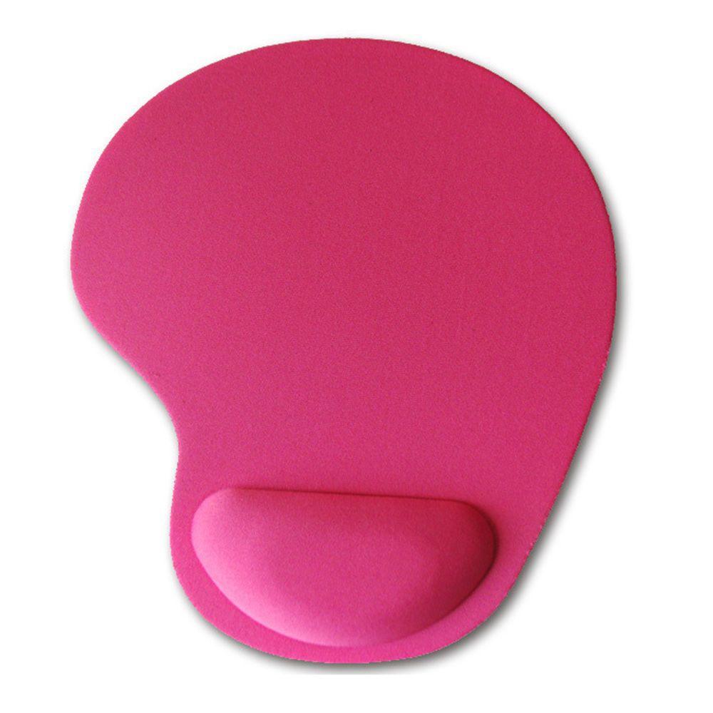 1Pc Effen Kleur Muismat Eva Armband Comfortabele Muizen Mat Voor Game Computer Pc Laptop Valentijnsdag: Pink