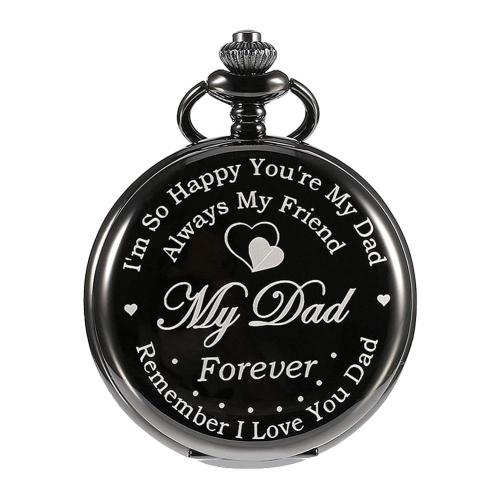 Watch Letters Print Numbers Round Dial Watch Fathers Day reloj hombre zegarek damski Vintage Bronze Steampunk Clock: Default Title