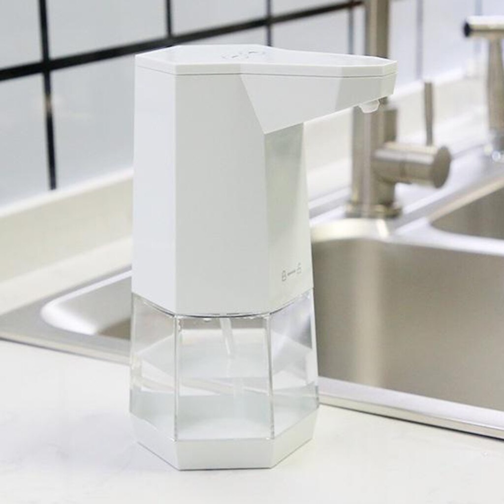 360ml aanraakloze spray desinfectie alcohol dispenser, automatische infrarood sensor handdesinfectiemiddel nevel zeep dispenser machine