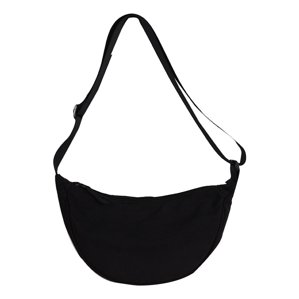 Casual rua peito saco feminino cor sólida fanny cinto bolsa corrente feminino menina diário viagem crossbody pacote de ombro para senhoras: Black