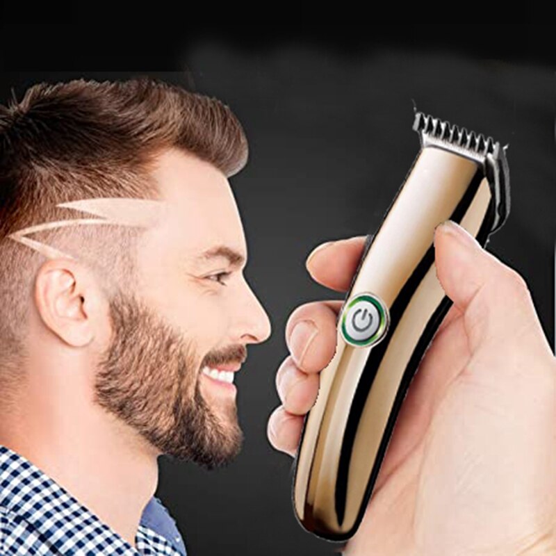 Oplaadbare tondeuse trimmer mannen kapsel baard verzorgingsset