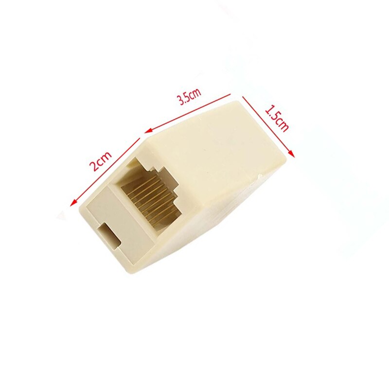 Anpwoo CAT5 CAT5e Ethernet Adapter 8P8C RJ45 Connector Netwerk Verlengkabel Adapter Voor Ethernet Kabel Vrouwelijk Naar Vrouwelijke
