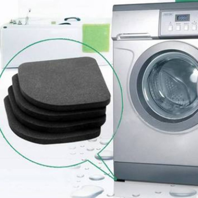 Wasmachine Shock Pads Antislipmatten Koelkast Anti-Vibratie Pad Kussen Voor Wasmachine