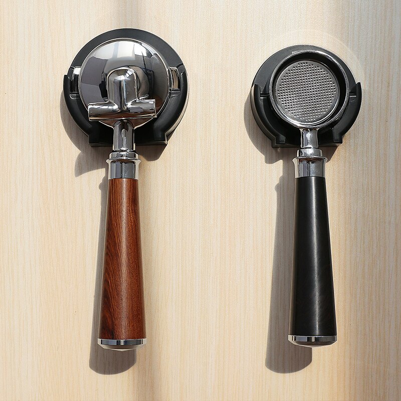 51Mm/54Mm/58Mm Koffie Bodemloze Filterhouder Wandrek Koffie Bodem Filter Houder Gemonteerd Rack Barita gereedschap Cafe Accessoires