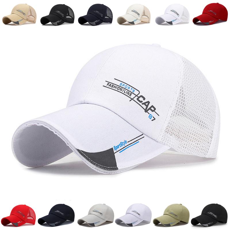 Sport de plein air casquette en coton hommes casquette de Baseball chapeau de relance casquette d'été séchage rapide imperméable à l'eau casquette ajustée chapeaux Camouflage chapeau coloré