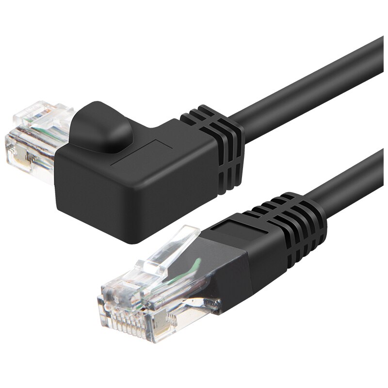 RJ45 cable 26AWG CAT6 UTP Side Angled L Shape RJ45... – Vicedeal