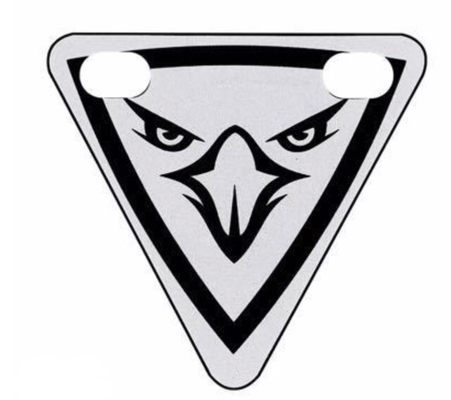 ENLEE Bike Reflective Sign Cycling Triangle Tiny Reflector MTB Bicycle Reflective Warning Safety Decor Outdoor Bikes Accessories: E