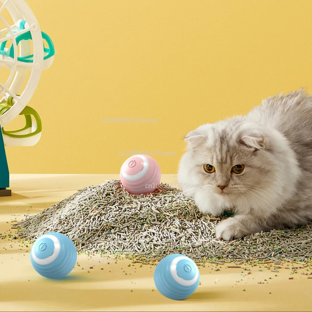 Kattenspeelgoed Interactieve slimme bal Gatos Indoor Automatische rollende magische bal Elektronische interactieve kattenspeelgoed Kattengameaccessoires