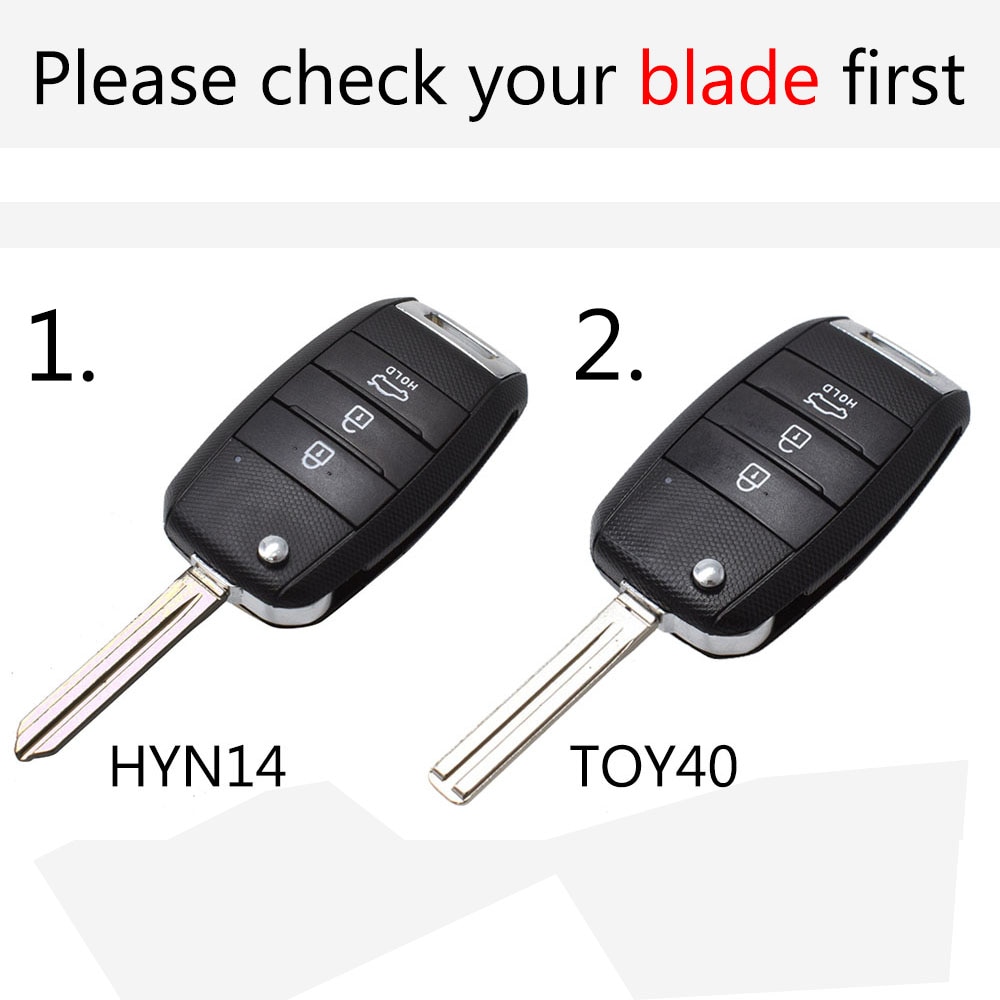 Kia Picanto Key Shell 3 Button Car Remote Key Fob Shell Case For Kia K2 ... – Grandado