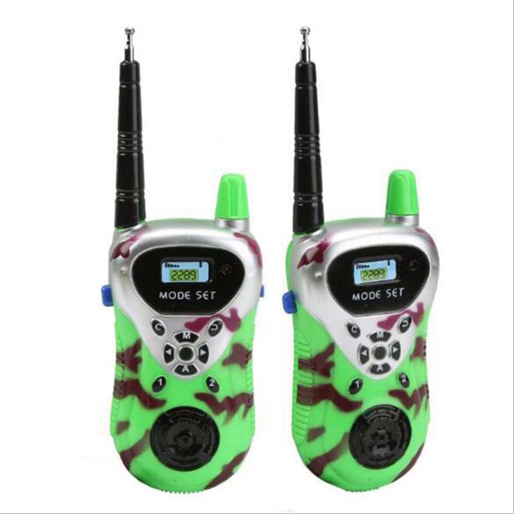 2 Pcs Draagbare Kinderen Walkie Talkies Kids Lange Afstand Walky Talky Elektronische Verjaardag Kerstcadeau: Default Title