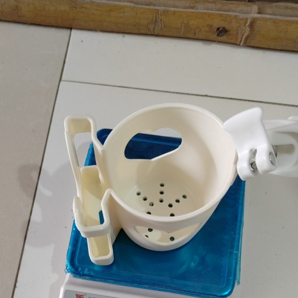 Kinderwagen Tasse Halfter Telefon Halfter 2-in-1 Kinderwagen Telefon Milch Flasche Halfter Für Kinderwagen Kinderwagen Rollstuhl zubehör: Weiß
