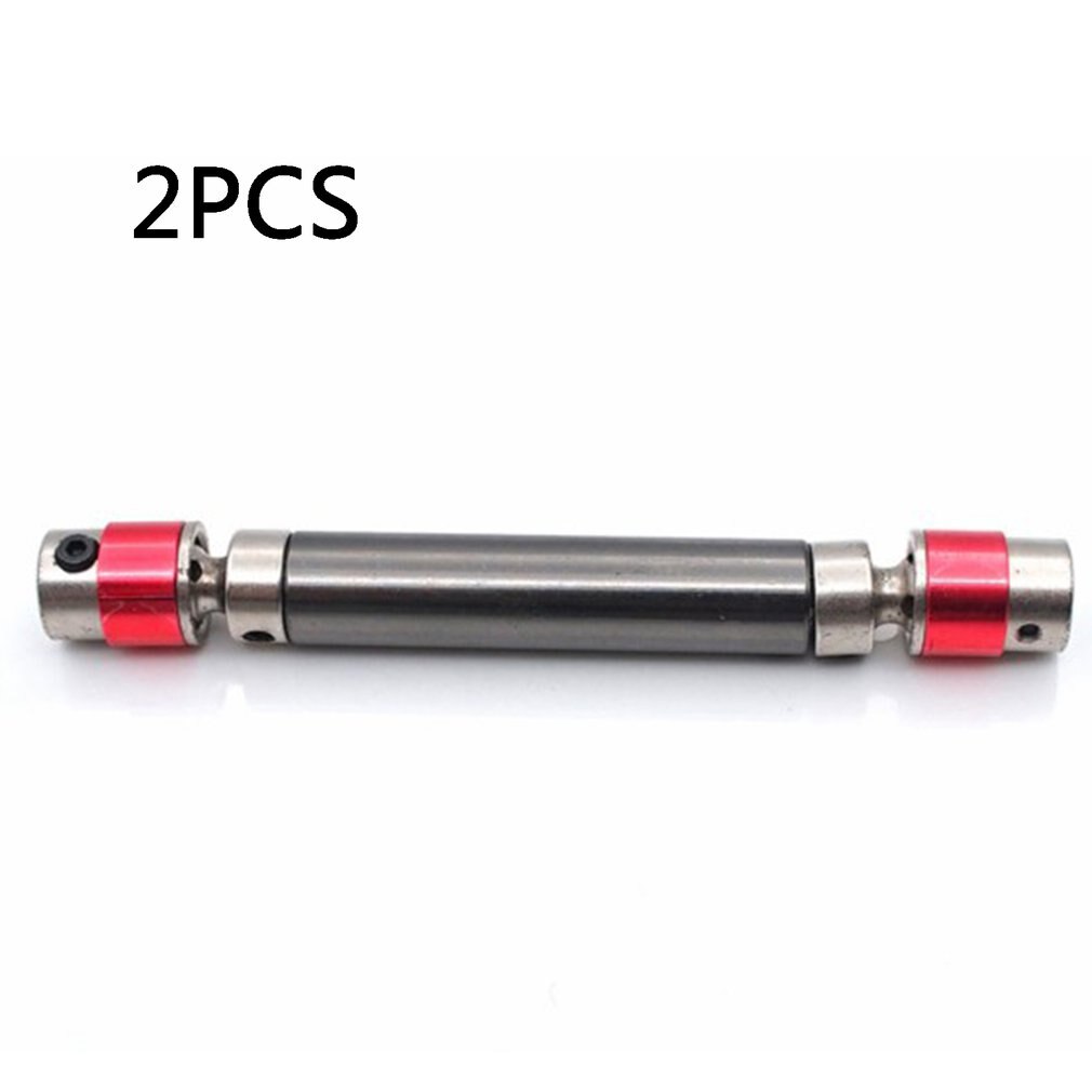 2pcs Climbing Car Antirust Metal Transmission Shaft 90-125mm Remote Control Model Accessories For 1 / 10 Rc Crawler