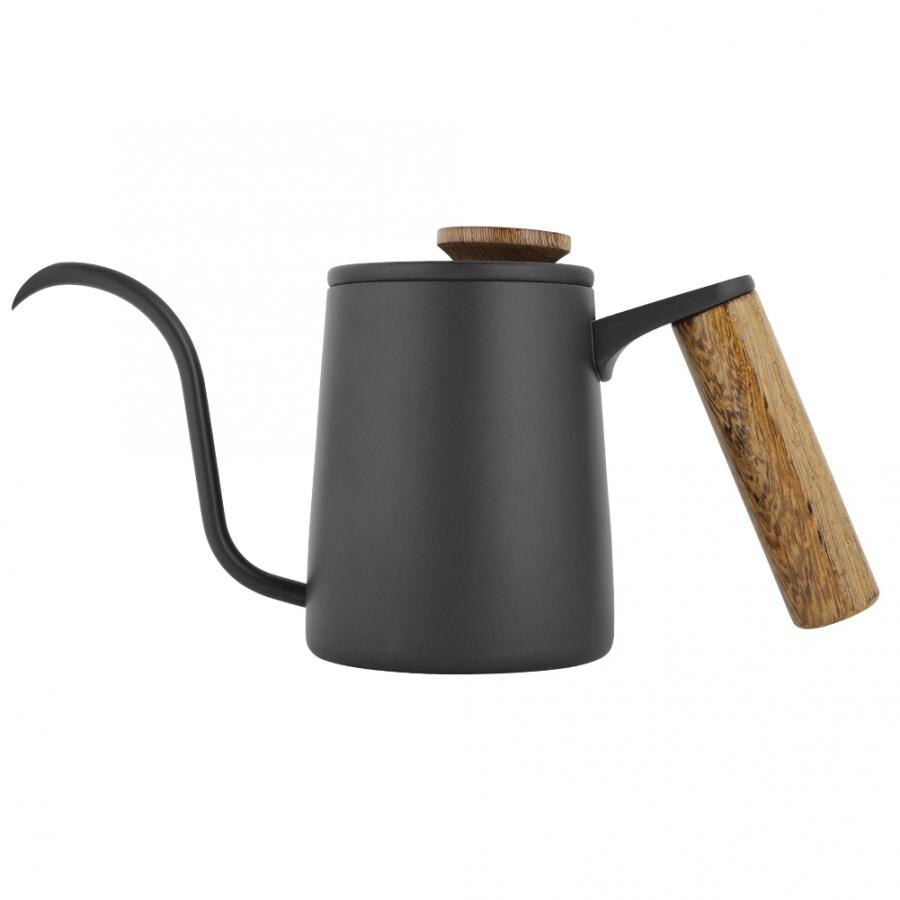 350ml Coffee Pot Teapot Drip Coffee Pot Stainless Steel Handle Drip Coffee Pot Long Gooseneck Spout Kettle Prensa: A