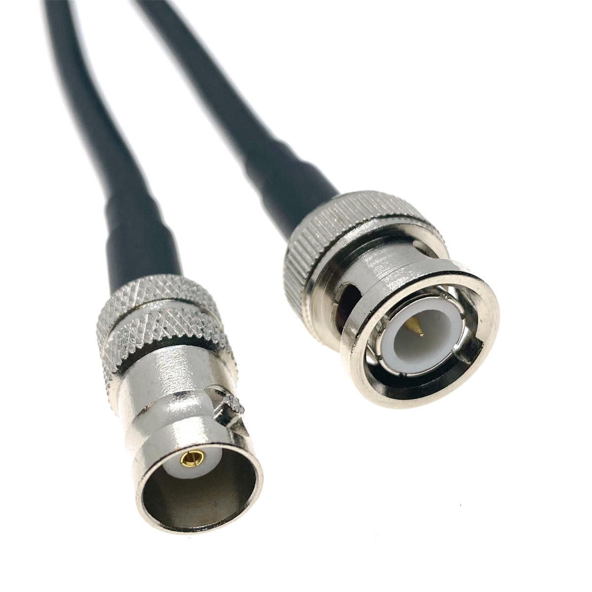 BNC male To BNC Female jack Adapter Jumper Pigtail Coax Cable RG58 cable 12inch~30M