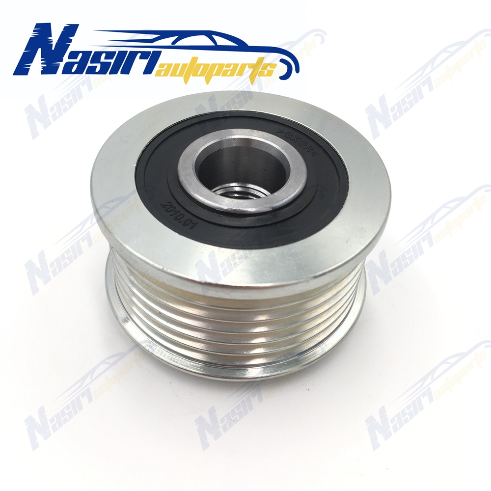 Overrunning Alternator Pulley for Land Rover Freelander 2 Mini Clubman R55 R56 Cooper Ford Galaxy Mondeo S-Max Volvo S80 V70