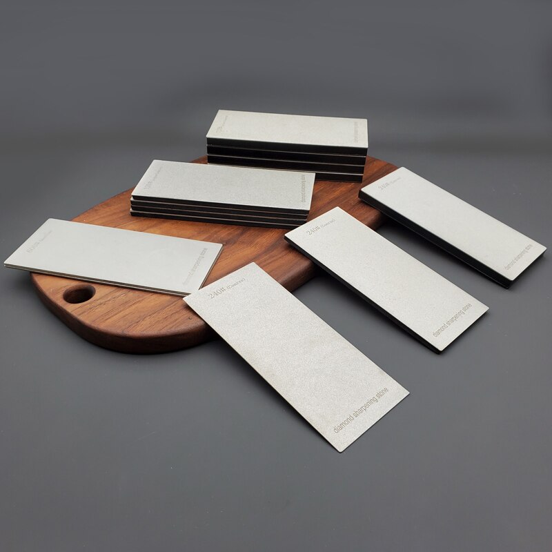 knife120 240 400 600 1000 grit Thin diamond sharpener Plate sharpening stone grinding stones Polishing Disc
