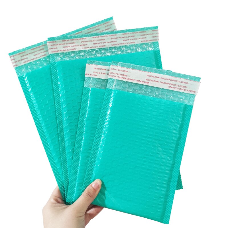 100 Pcs Envelope bag bubble film packaging bag post office express book and magazine packaging bag co-extrusion film bubble