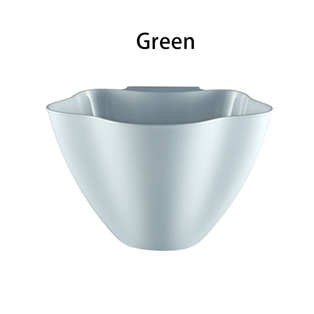 Tipo de suspensão lata de lixo originalidade cozinha armário porta plástico desktop lixo aceitar caixa mobiliário doméstico poubelle de cozinha: green