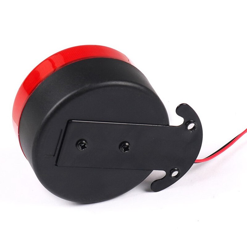 Sirena de advertencia automática para coche, bocina de aire de 12V-24V, CC, 105DB, alarmas de respaldo, LED