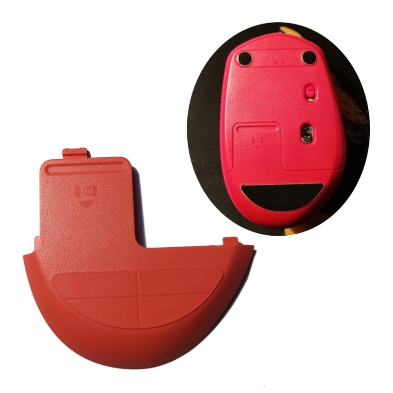 Replacement Mouse Battery Case Cover Mouse Case Shell for logitech M585 M590 Mouse Accessories