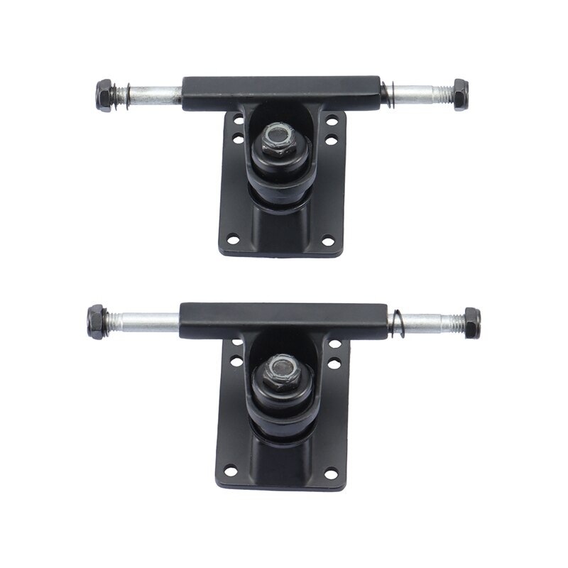 2Pc Skateboard Trucks Aluminium 95A Bus 3.25 Inch Voor Mini Cruise Enkele Kicktail Skateboard Beugel: Default Title
