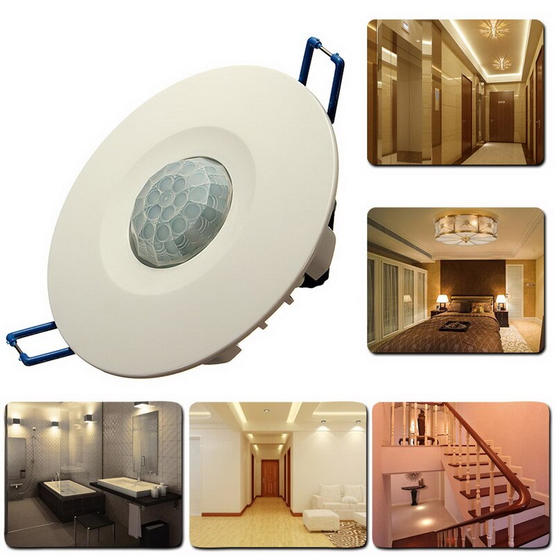 LightInBox Recessed PIR Ceiling Occupancy Motion Sensor Detector Light Switch 220V