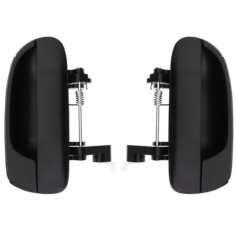 4 PCS Auto parts Car door outer handle For Hyundai Accent 5 2000 2001 2002 2003 2004 2005 2006: The Rear pair
