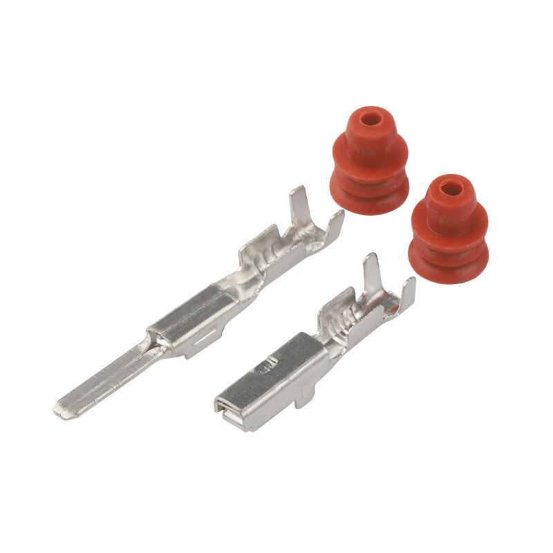 100Sets Sumitomo 2 pin Female Male Connector 6189-077 Engine E-RS Water Temperature Sensor ECT Connector