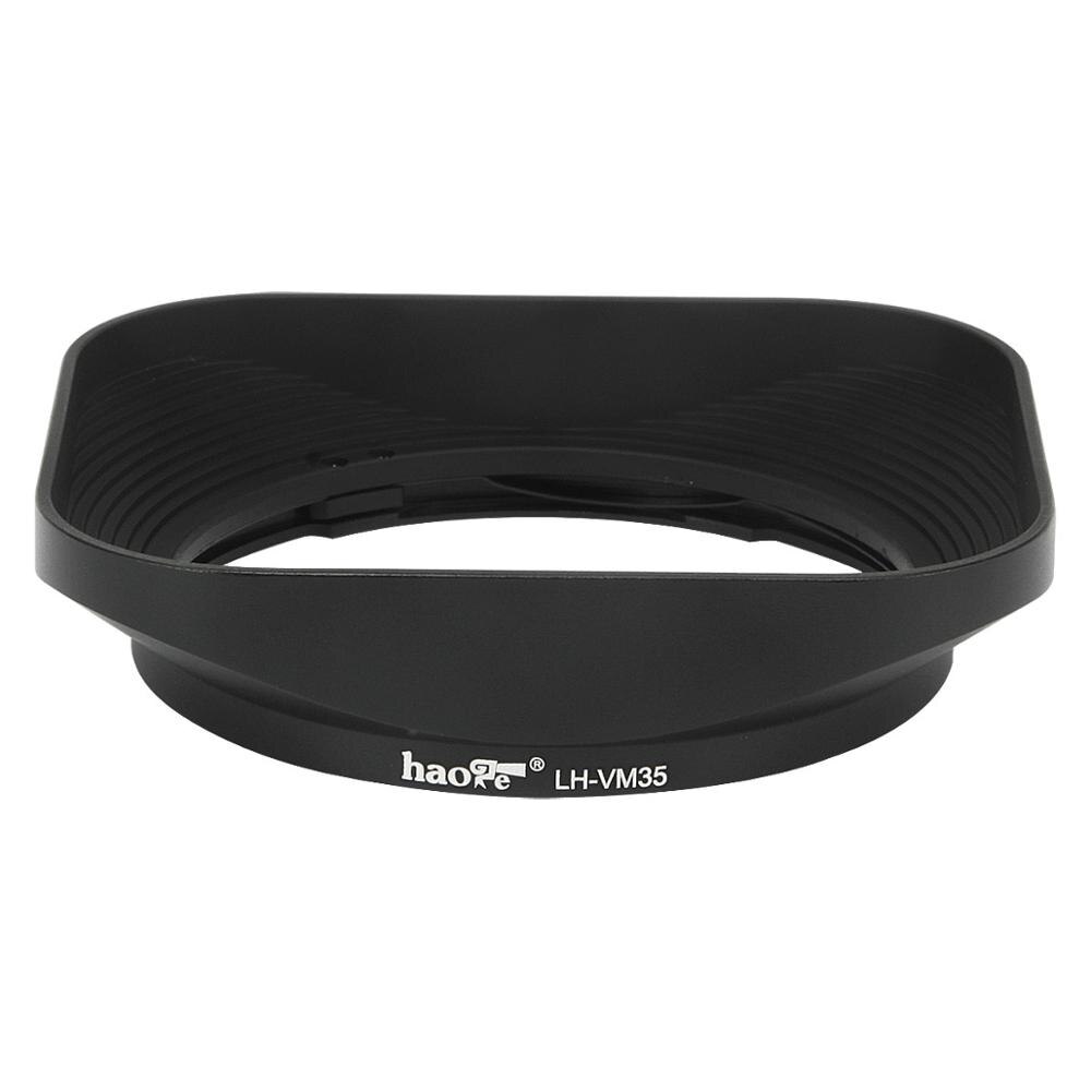 Haoge LH-VM35 Metal Lens Hood Shade for Voigtlander Nokton Aspherical ASPH 40mm f/1.2 VM , 35mm f1.2 VM , 50mm f1.2 replace LH-8
