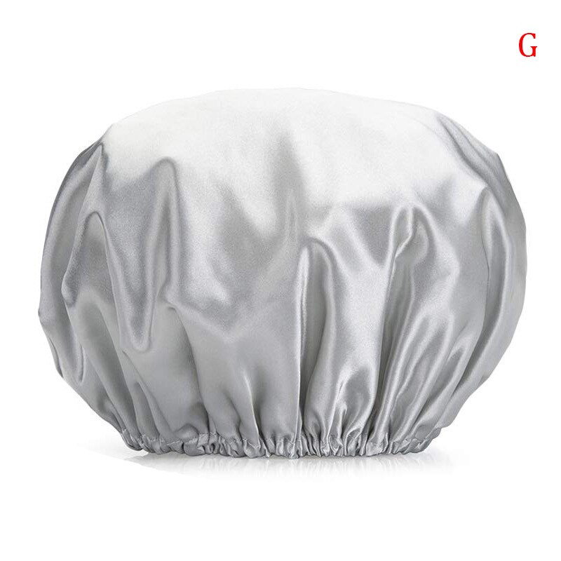 Home Waterproof shower cap swimming hats hotel elastic shower cap Hair cover products Bath products Bath s different colors: XSHG1069-G