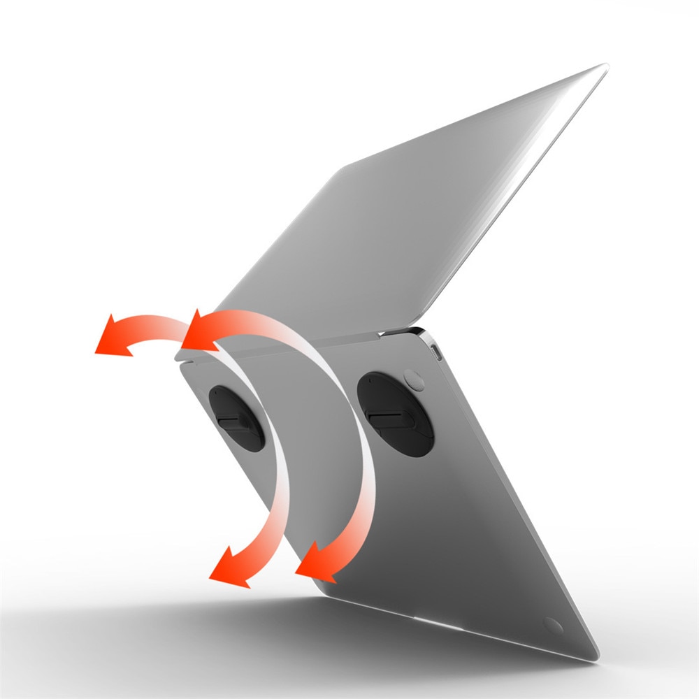 Mini Portable Invisible Laptop Holder Adjustable Cooling Stand Foldable Multifunctional Holder for Laptop Notebook