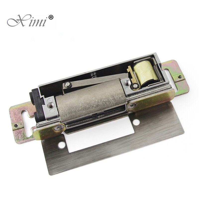 12V Wooden Door Lock Fail-safe Fail Secure Surface Mounted Electric Strike Lock For Door Access Control System