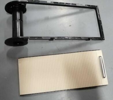 5nd862531 Center Console Cover Curtain Shutter Cup Holder Curtain Water Beverage Holder FOR VW Tiguan Black Color Beige Color: Beige