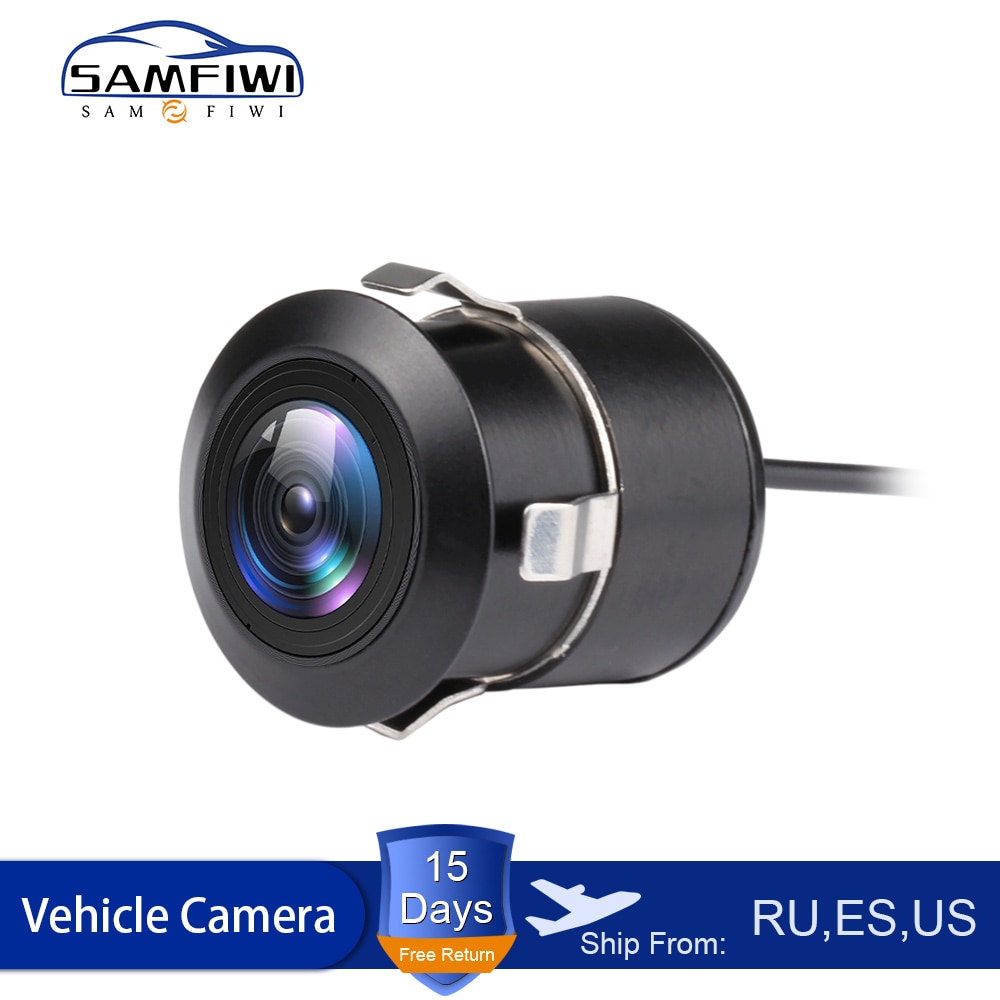 170 breite Grad 4 LED Lampe Nachtsicht Parkplatz Rückansicht Kamera Rückfahr Sicherung Wasserdichte HD CCD Sensor