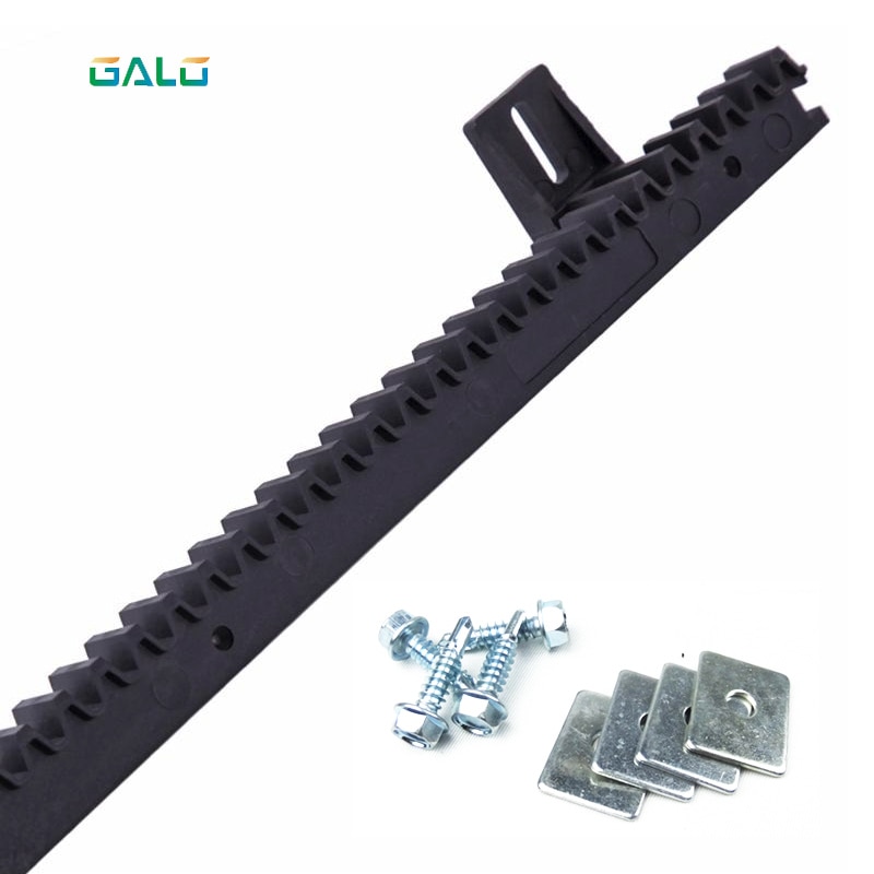 GALO nylon gear rack rail for auto sliding gate opener 1 m per pc 1 order