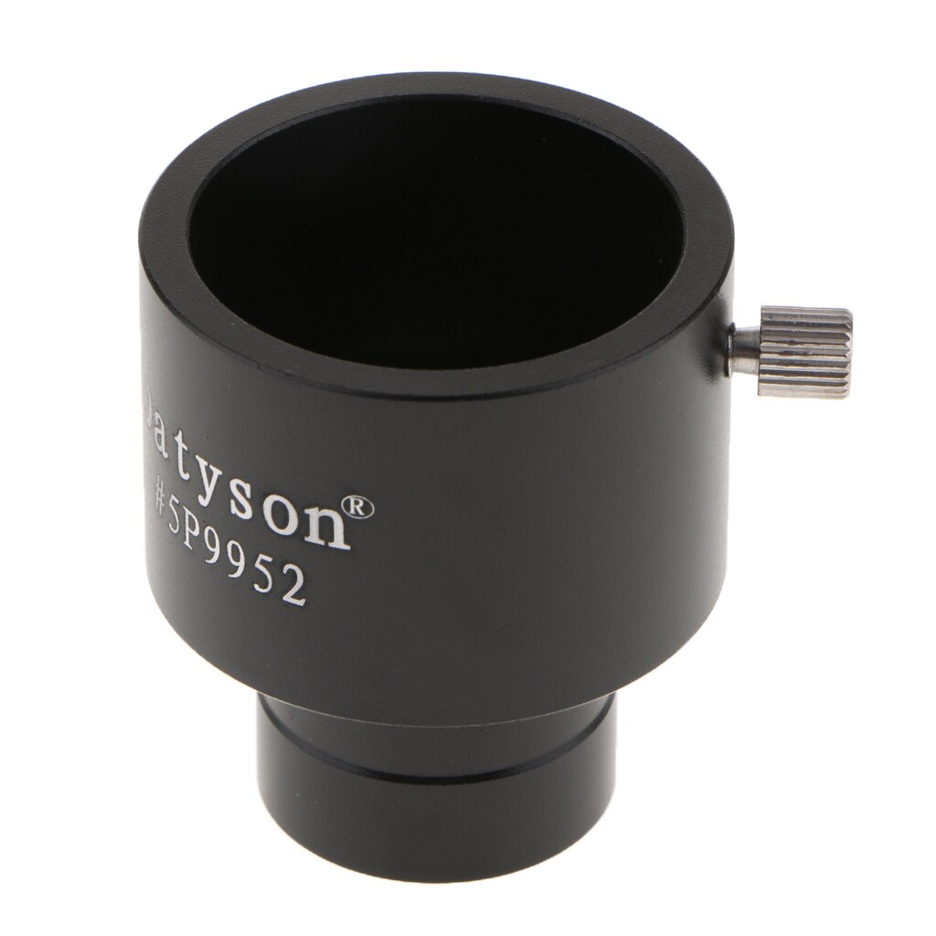 Adaptador de montaje del ocular del telescopio de 0.965 "a 1,25" de Metal (24,5mm a 31,7mm)