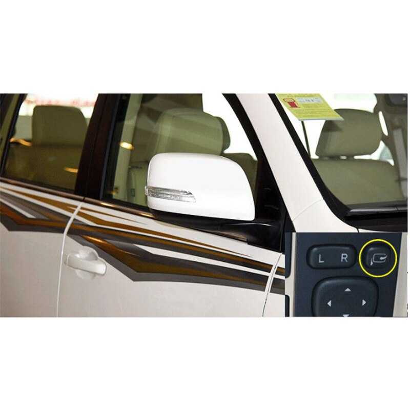 OBD Module Window Closer+ Mirror Auto Fold+ Speed Lock for Toyota Land Cruiser 200 LC 200 FJ200 Accessories