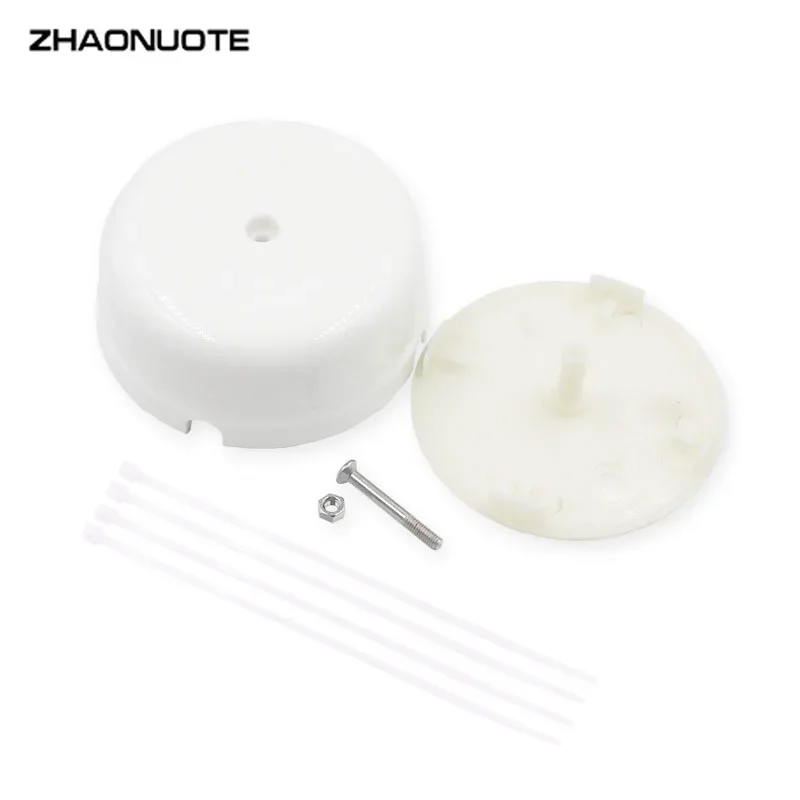Cajas de conexiones de cable de enchufe de pared de cerámica, caja de montaje eléctrico, montaje en superficie