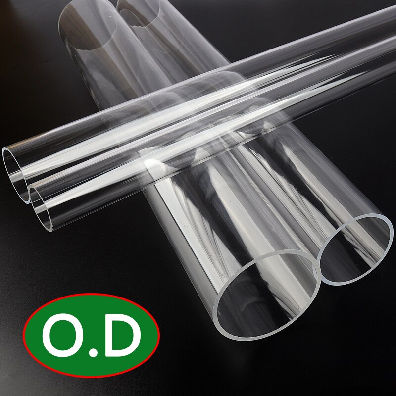 2pcs I.D 16/20/25/32mm Acrylic Pipe Connector Transparent Acrylic Joint Aquarium Fish Tank Glass Tube Fittings Accessories: 25mm / Acrylic Pipe