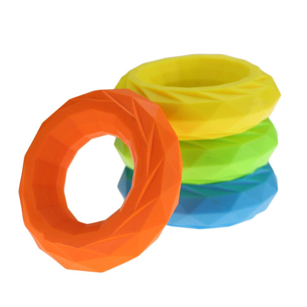 Fitness Hand Strengthener Silicone Expander Grip Device O-Shaped Silicone Grip Ring Finger Hands Fitness Exercise Equipment
