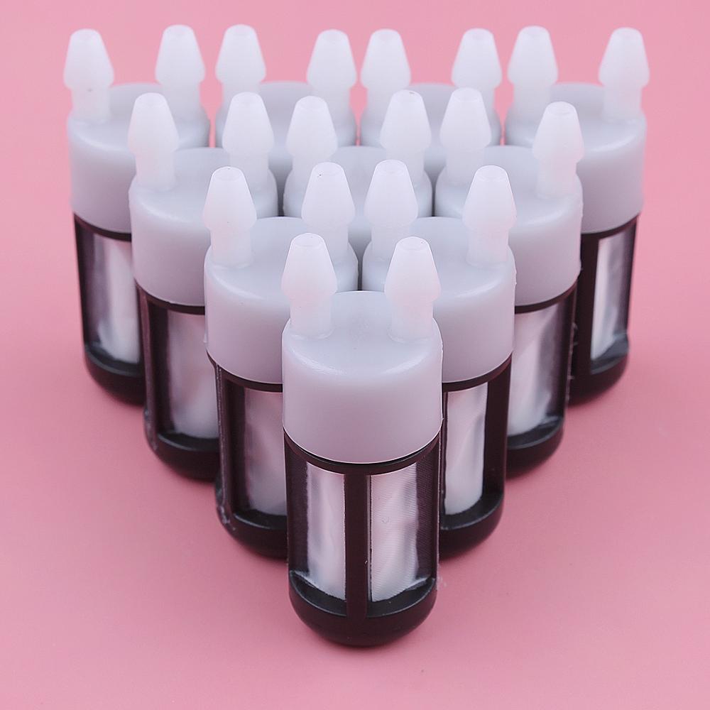 10 stks/partij Dual Port Fuel Filter Voor Stihl BR600 BR550 BR500 BR 600 550 500 Blower Vervanging Onderdeel 4282 007 3600