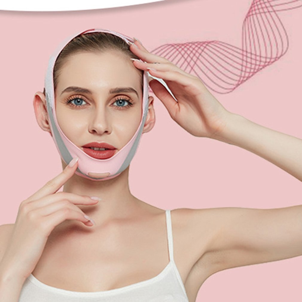 V Vorm Dunne Gezicht Bandage Verminder Dubbele Kin Anti Rimpel Slim Lift Up Masker Facial Lifting Afslanken Massager Beauty Tools
