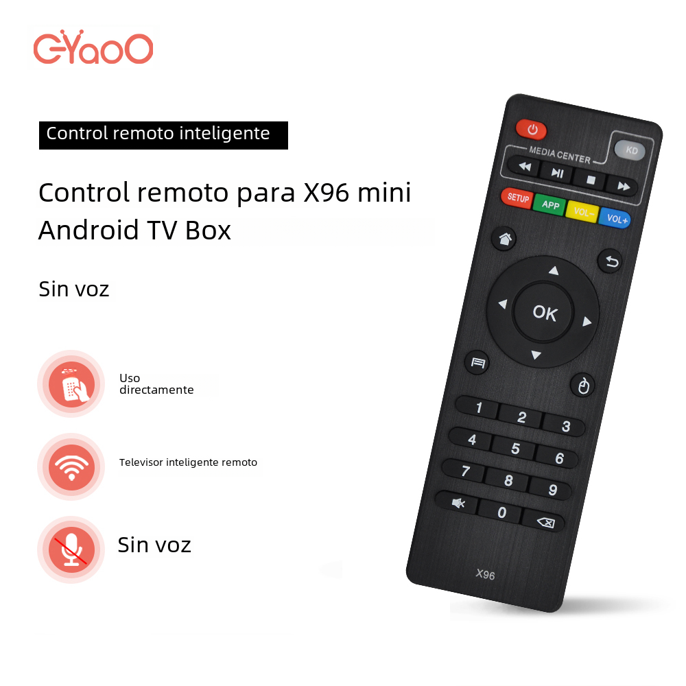 X96 Mini Vervangen Universele Android Tv Box Afstandsbediening Voor Mxq Pro 4K T95n T95x Mx9 H96 H96 Pro + Android Tv Box
